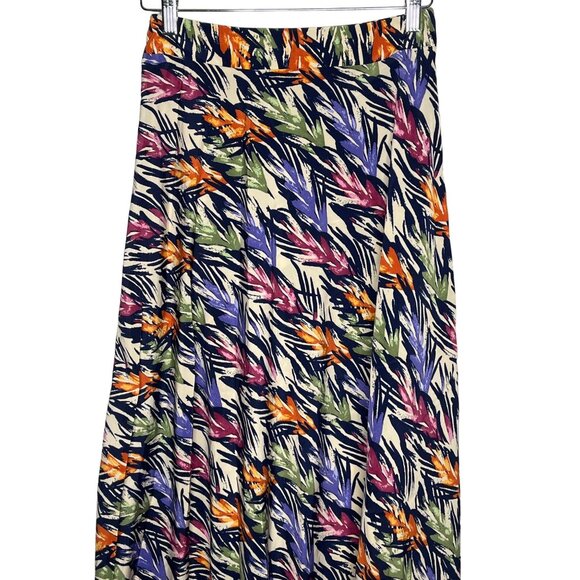 Anna Grace Boho Multicolor High Low Midi Skirt S - Picture 11 of 12